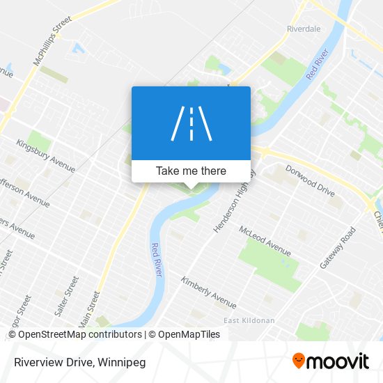 Riverview Drive map