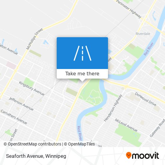 Seaforth Avenue map