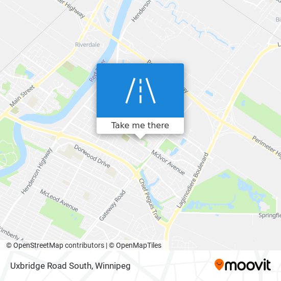 Uxbridge Road South plan