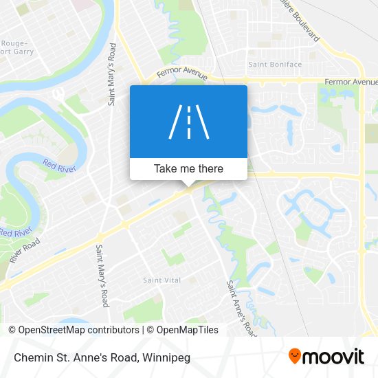 Chemin St. Anne's Road plan