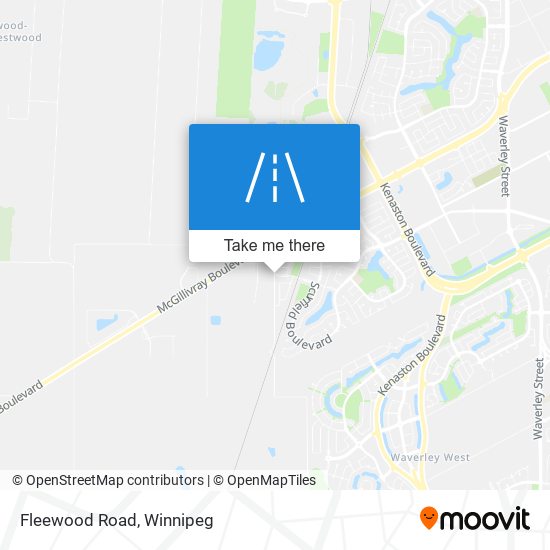 Fleewood Road map