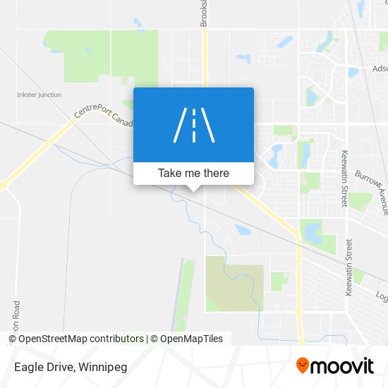 Eagle Drive map