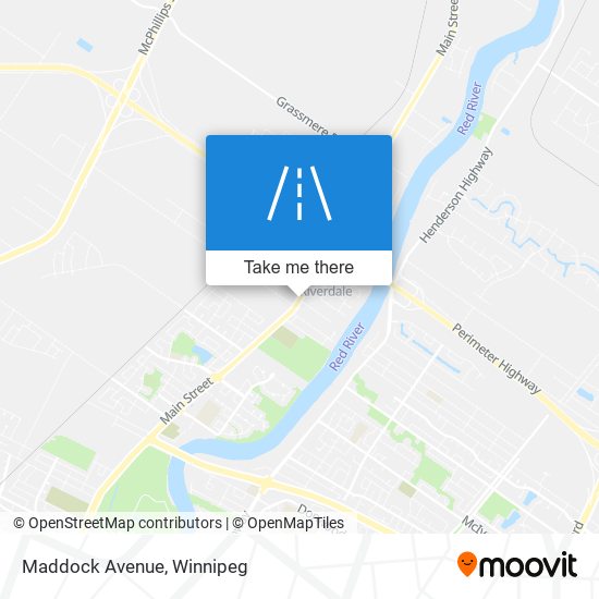 Maddock Avenue map