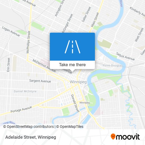 Adelaide Street map