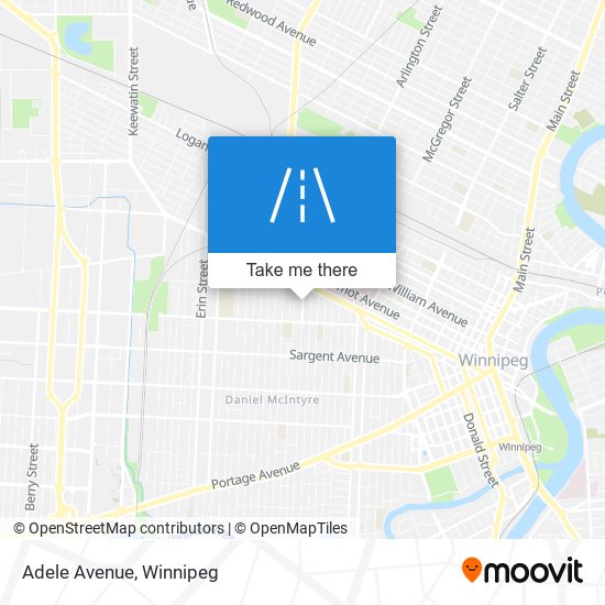 Adele Avenue map