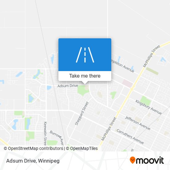 Adsum Drive map