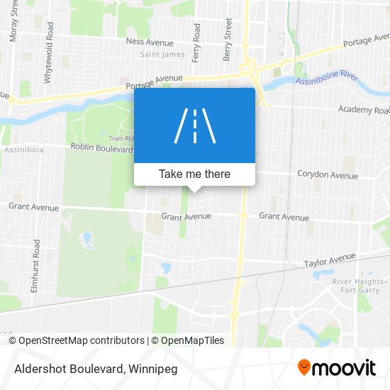 Aldershot Boulevard plan