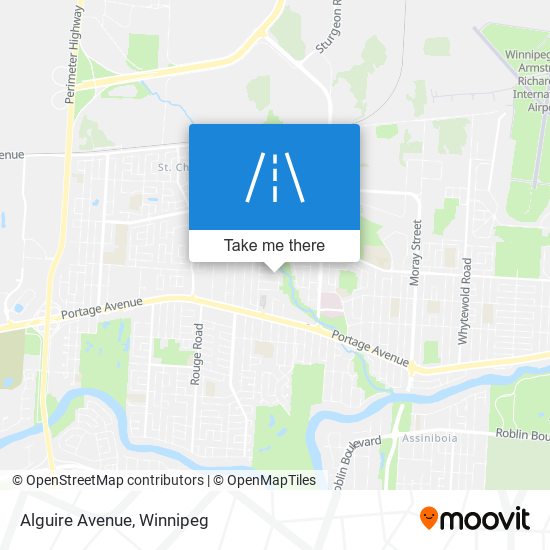 Alguire Avenue map