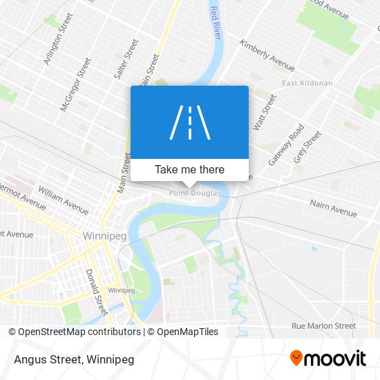 Angus Street map