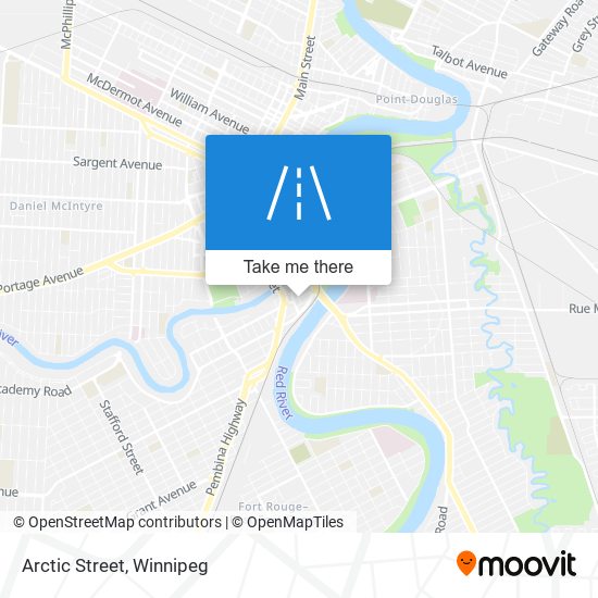 Arctic Street map