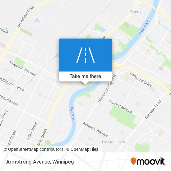 Armstrong Avenue map