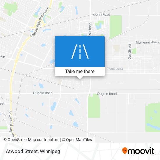 Atwood Street map