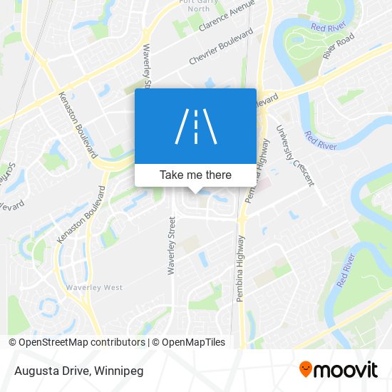 Augusta Drive map