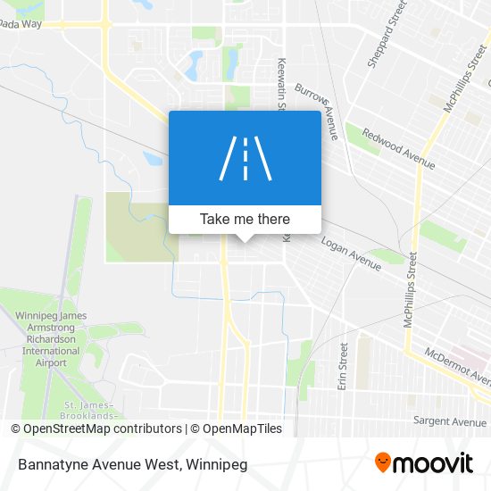 Bannatyne Avenue West map