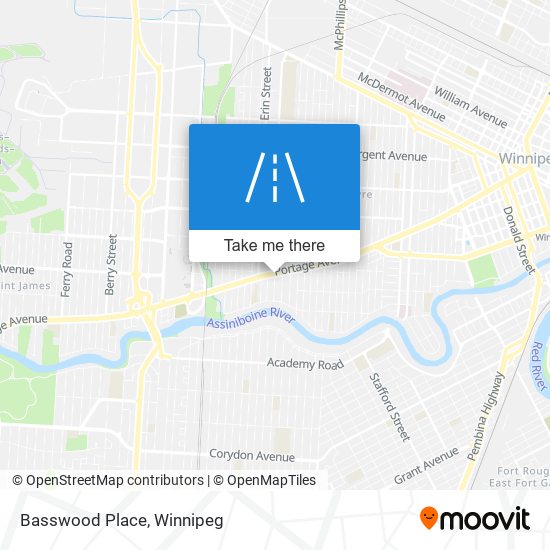 Basswood Place map