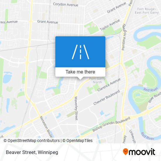 Beaver Street map