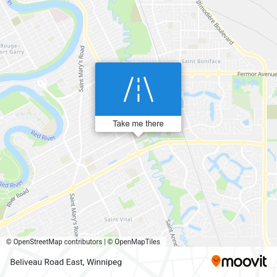 Beliveau Road East plan