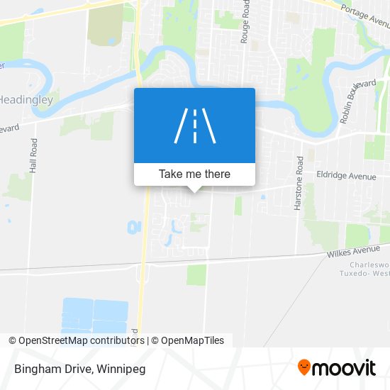 Bingham Drive map