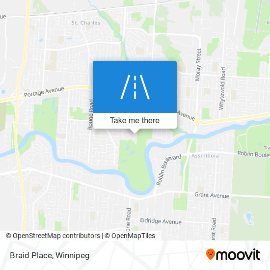 Braid Place map