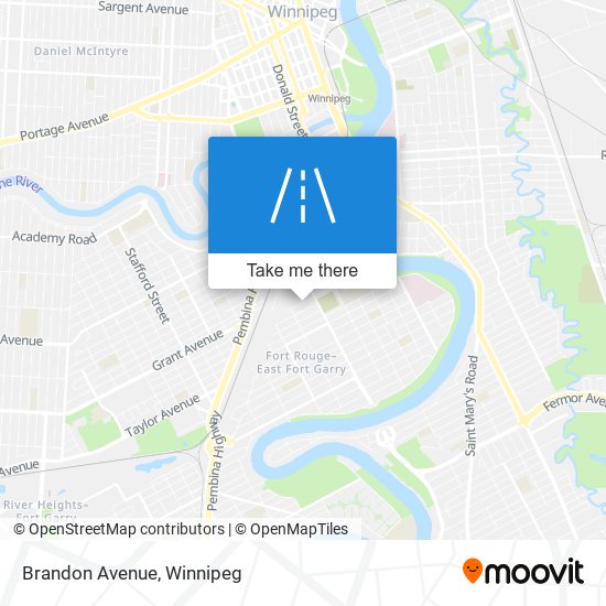 Brandon Avenue map