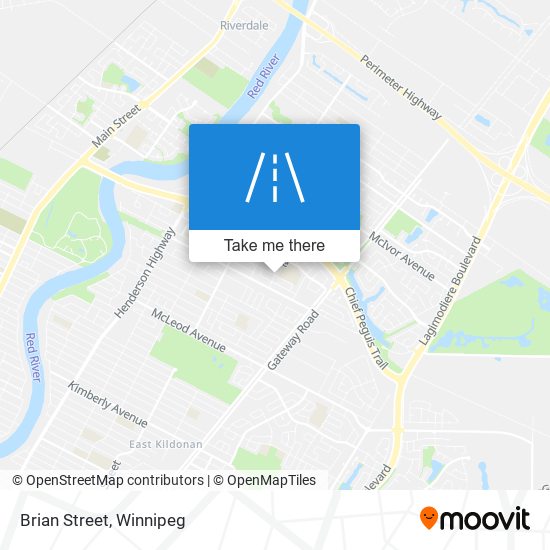 Brian Street map
