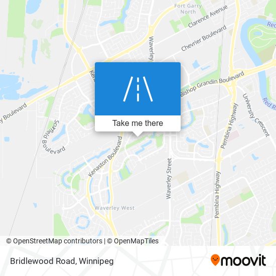 Bridlewood Road map