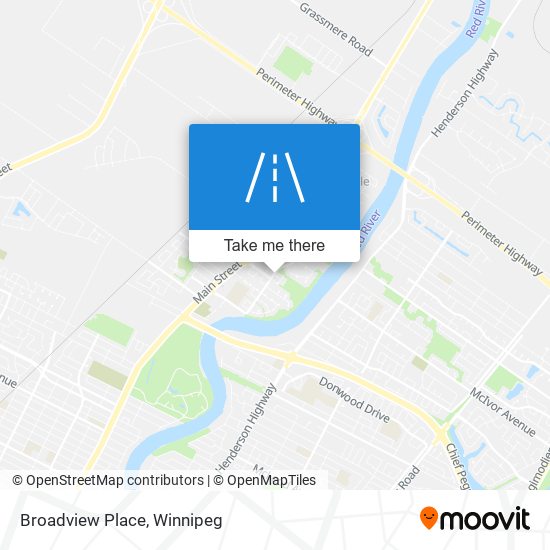 Broadview Place map