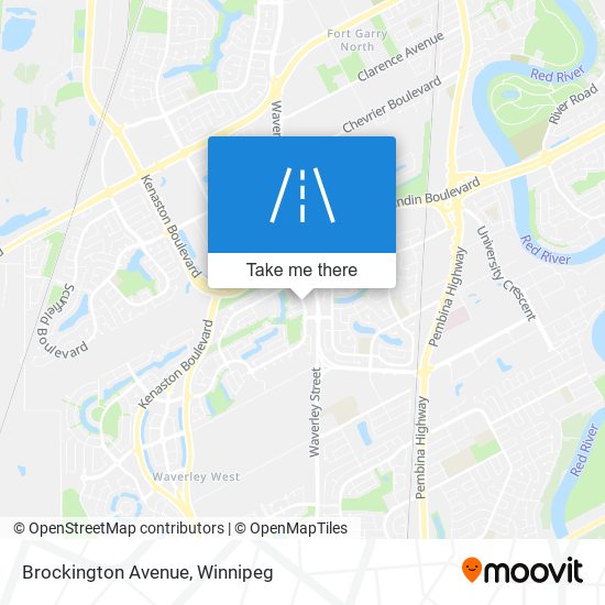 Brockington Avenue map