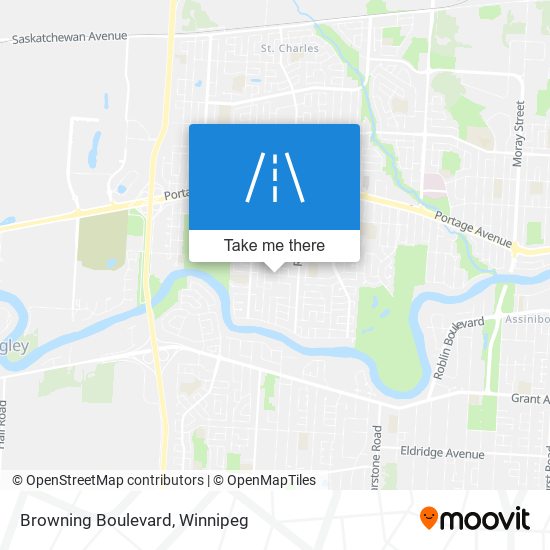 Browning Boulevard map