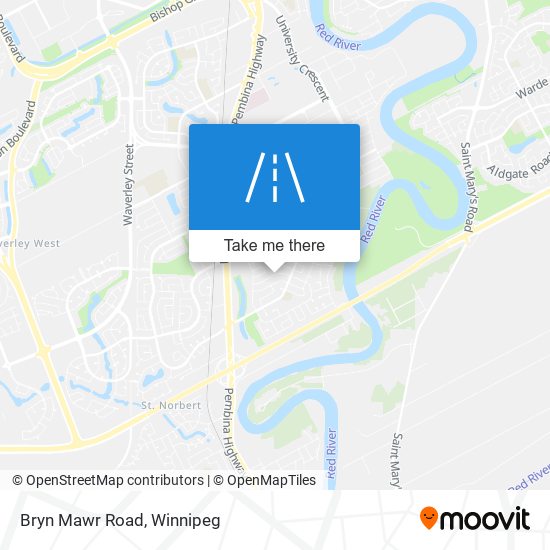 Bryn Mawr Road plan