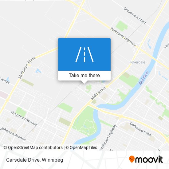 Carsdale Drive map