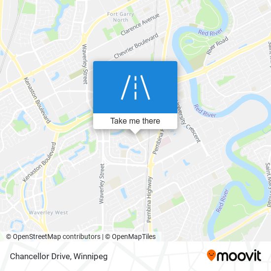 Chancellor Drive map