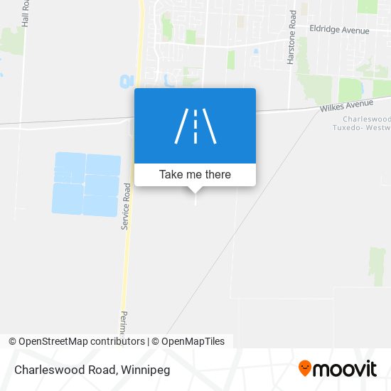 Charleswood Road map