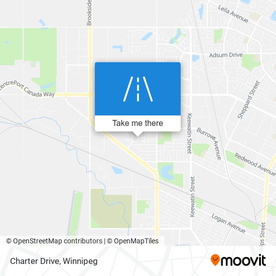 Charter Drive map