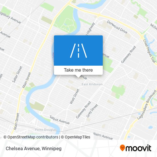 Chelsea Avenue map