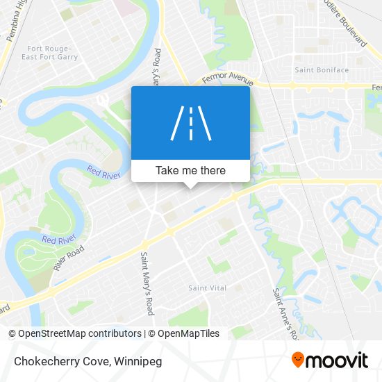 Chokecherry Cove map