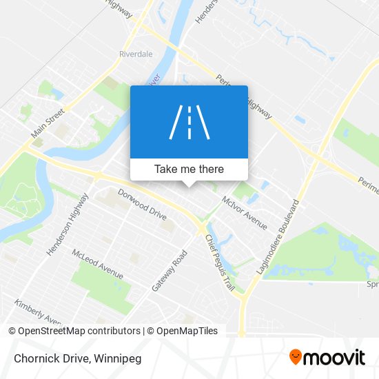 Chornick Drive map