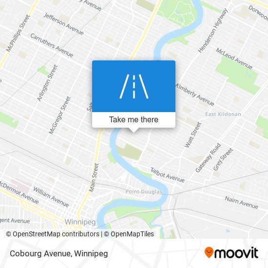Cobourg Avenue map