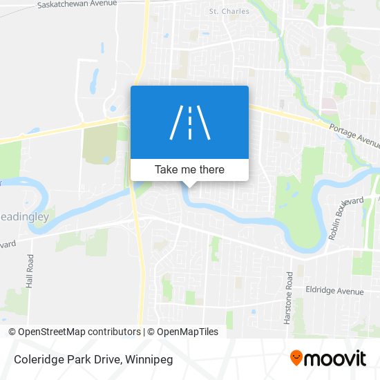 Coleridge Park Drive map