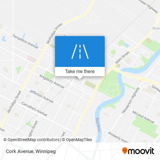 Cork Avenue map