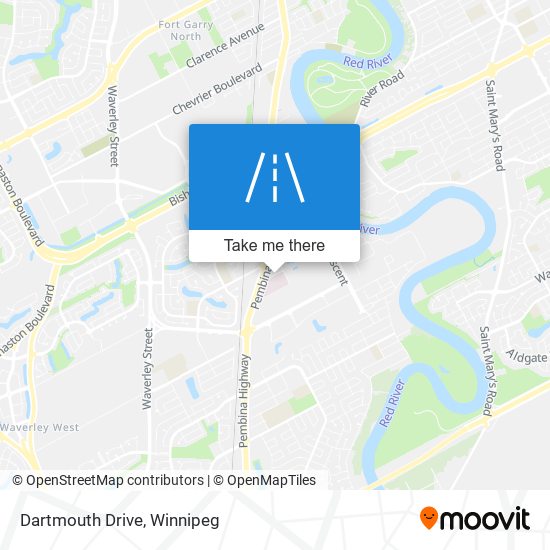 Dartmouth Drive map