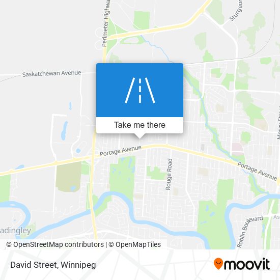 David Street map