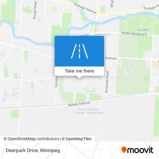 Deerpark Drive map