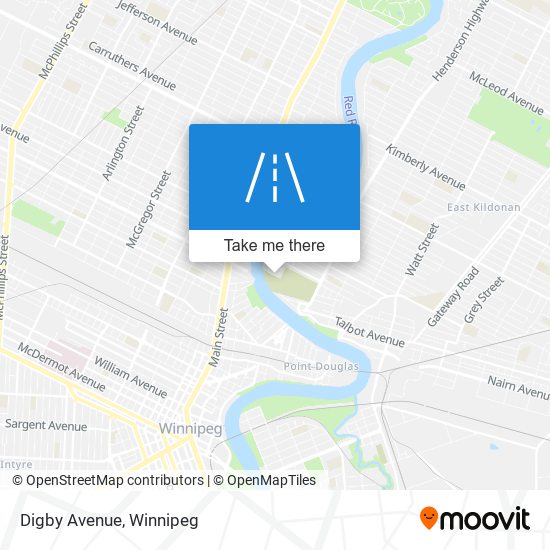 Digby Avenue map