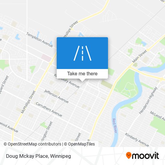 Doug Mckay Place map