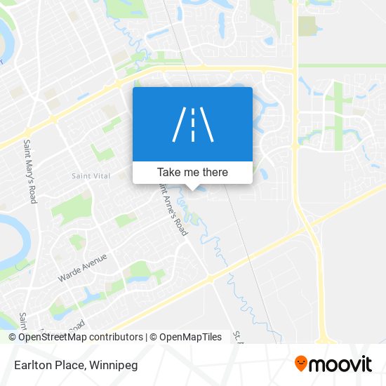 Earlton Place map