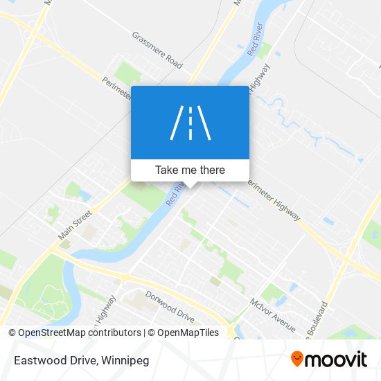 Eastwood Drive map