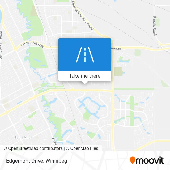 Edgemont Drive map