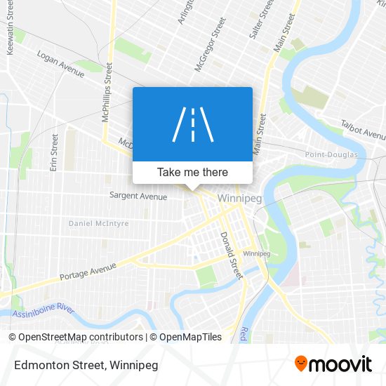 Edmonton Street map