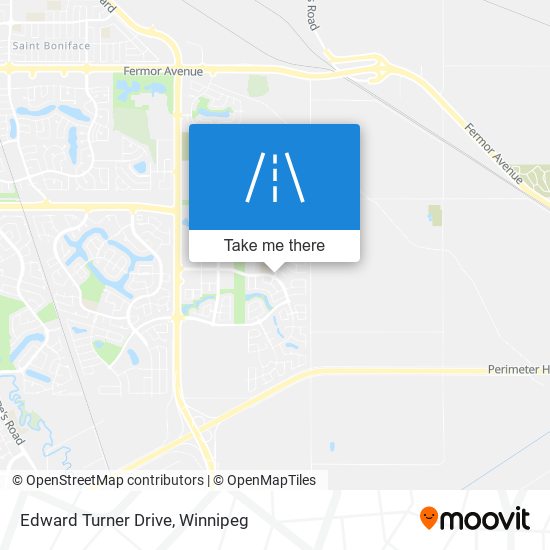 Edward Turner Drive map